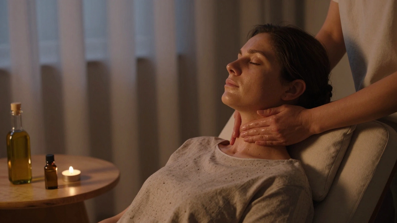 Ako na olejovú masáž na liečbu migrény?